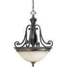 pendant antique bronze finish clear glass ul listed for safety