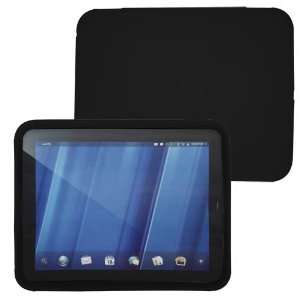    Skque Black Silicone Skin Case for HP TOUCH PAD Electronics