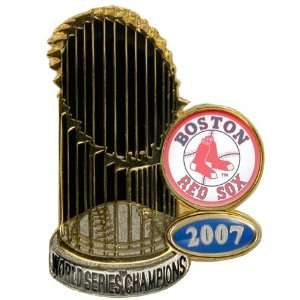  Boston Red Sox 2007 World Series Champions Trophy Pin 
