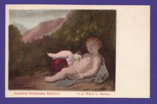 Bacchus, God of Wine Postcard Early UDB Collotype NM  