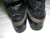   Leather Harness Cowboy Western Motorcycle Riding Boots 8M 8  