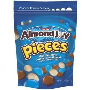 Almond Joy Pieces, 10 oz Pouches, 4 ct (Quantity of 3)