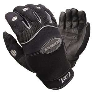   Gel Reflector Black/Grey X Large Motorcycle Sport Gloves Automotive
