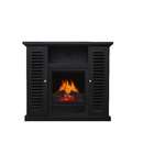 Stonegate FP08 12 10 BLK Media Console Electric Fireplace