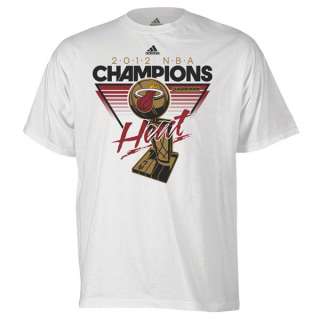 Miami Heat adidas Official Locker Room 2012 NBA Finals Champions T 