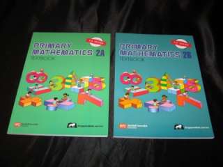 NEW Singapore Primary Math 2A & 2B Textbooks US Edition  