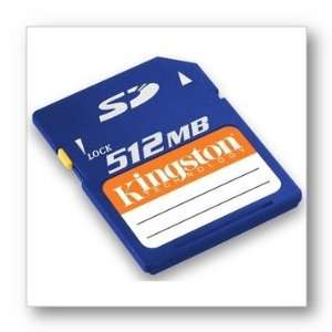  Kingston 512MB SECURE DIGITAL CARD ( SDSDB 512 A10 KT 