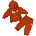 Genuine Stuff Texas Longhorns Infant Dark Orange Fleece Hooded 