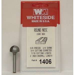  Whiteside   WS1406   3/4 Round Nose (Core Box)