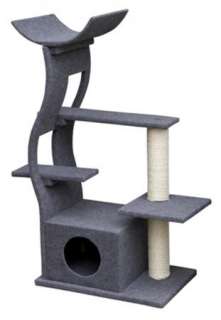 44 H CAT TREE CONDO HOUSE STRACTHER POST FURNITURE BED NIB  