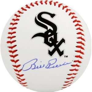   Pierce Autographed Baseball  Details White Sox Logo 