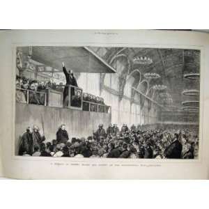  1875 Service Moody Sankey Agricultural Hall Islington 
