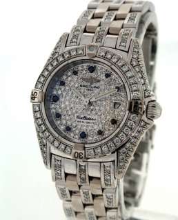 Breitling Calisto $80,000 ALL Diamond 18k LIMITED watch  
