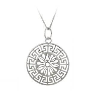  18k Yellow Gold Plated Sterling Silver Sun Medallion, 18 
