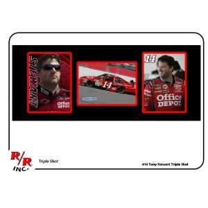  Tony Stewart #14 Office Depot Triple Photo Collection 