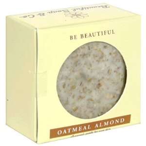  Beautiful Soap & Co. Soap, Oatmeal Almond, Case of 6 