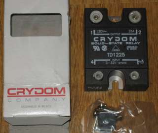 Crydom Solid State Relay 25A Triac TD1225  