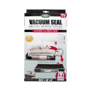   Home Collection Vacuum Seal Air Tight Storage Under The Bed Tote Set
