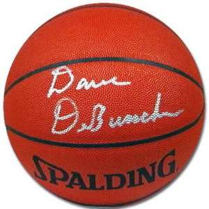  Dave Debusschere Autographed Indoor/Outdoor Basketball 