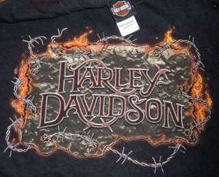 HARLEY DAVIDSON T Shirt FREDERICK CO Vintage BLACK Motorcycle BIKER 