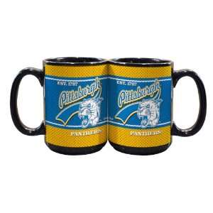   Pittsburgh Panthers 2 Pack 15oz Black Vault Mug