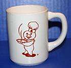 Cute Vintage Poppin Fresh Ceramic Cup Mug USA