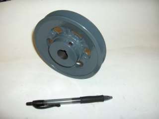 100s of Vee Belt Pulley 5 4.95 dia 1/2 to 1 1/8 B  