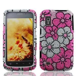  ZTE Warp (Boost Mobile) Bundle Phone Accessory   Pink Floral Hawaii 