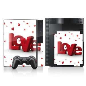   for Sony Playstation 3 [2 sides]   3D Love Design Folie Electronics