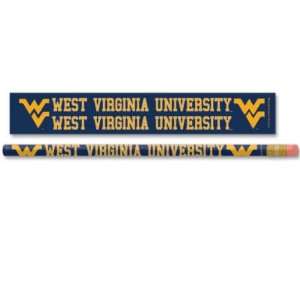  West Virginia University Pencil 6 pack