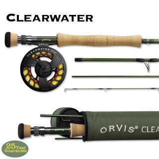 Orvis Clearwater 909 4 Fly Rod 9 Weight New  
