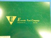 Everede Tool #200 9pc Lathe Bar Set 11/32   1 w/Metal Case  