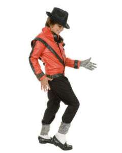 CHILD Michael Jackson THRILLER DELUXE JACKET Costume  