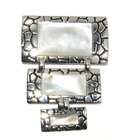 Pendants Mother of Pearl Textured Pendant Case Pack 2
