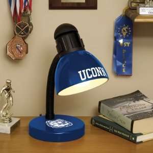 Connecticut Huskies NCAA Desk Lamp:  Sports & Outdoors