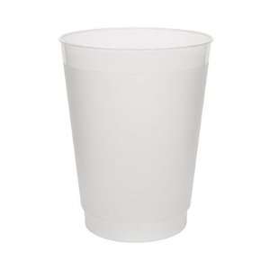  WNA Front Flex Plastic Cups, 16 oz., Frosted/Translucent 