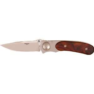 Lone Wolf Knives Paul Prankster Folder Knife with Cocobolo Onlays, 3.2 
