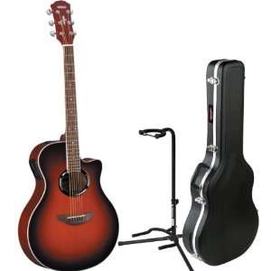  Yamaha APX500II DRB Acoustic Electric Guitar w/SKB3 