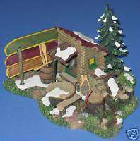 DEPT 56 Woodshed & Chopping Block VIillage Accessories  