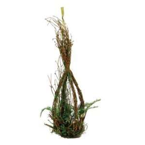  Pack of 6 Meadows Dream Fern Hanging Twig Baskets 11 x 4 