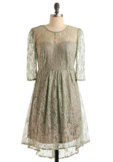 Time and Lace Dress  Mod Retro Vintage Printed Dresses  ModCloth