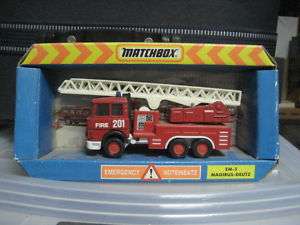 Iveco Margius deutz Fire engine Matchbox superkings  