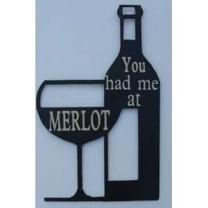   ,BottleGlass,Metal Art,Bar,Cocktail,Vineyard,Merlot 