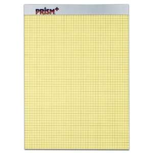   Quadrille Pad, Canary, 5 sq./inch, 50 sheets/pad, 12 pads/pk Office