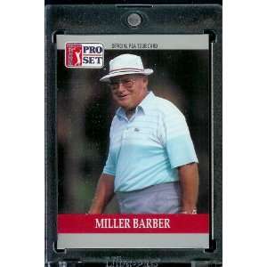  1990 ProSet # 78 Miller Barber Rookie PGA Golf Card   Mint 