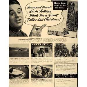  1940 Ad Harry and David Royal Riviera Pears Orchard OR 