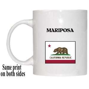    US State Flag   MARIPOSA, California (CA) Mug 