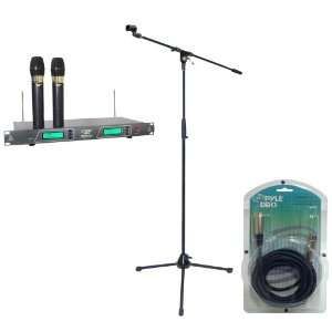   Microphone System   PMKS2 Tripod Microphone Stand w/Boom   PPFMXLR15