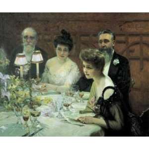  Paul Emile Chabas   The Corner of the Table