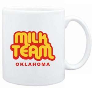    Mug White  MILK TEAM Oklahoma  Usa States
